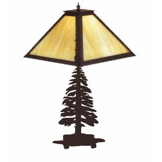 Meyda Lighting Table Lamps, Default Tall Pine Table Lamps By Meyda Lighting 27103