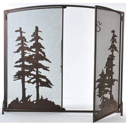 Meyda Lighting Fireplace Screens, Default Tall Pines Fireplace Screens By Meyda Lighting 106333