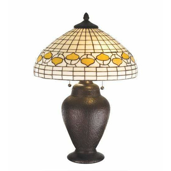 Meyda Lighting Table Lamps, Lamps Default Tiffany Acorn Table Lamps By Meyda Lighting 82152