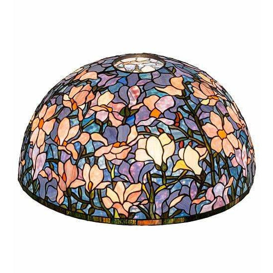 Meyda Lighting Shade Only, Copperfoil Default Tiffany Magnolia Shade Only By Meyda Lighting 49875