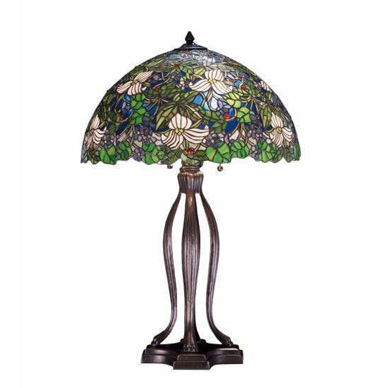 Meyda Lighting Table Lamps, Default Trillium & Violet Table Lamps By Meyda Lighting 52172