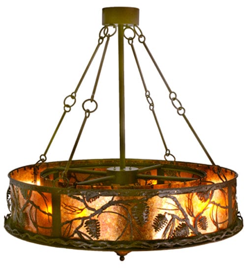 Meyda Lighting Whispering Pines Ceiling Fixture 138409 Chandelier Palace