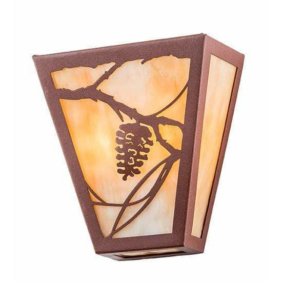Meyda Lighting Wall Sconces, One Light Default Whispering Pines Wall Sconces By Meyda Lighting 191965