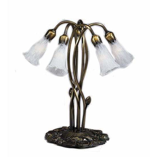 Meyda Lighting Novelty Lamps And Accessories, Default White Pond Lily Novelty Lamps And Accessories By Meyda Lighting 16545
