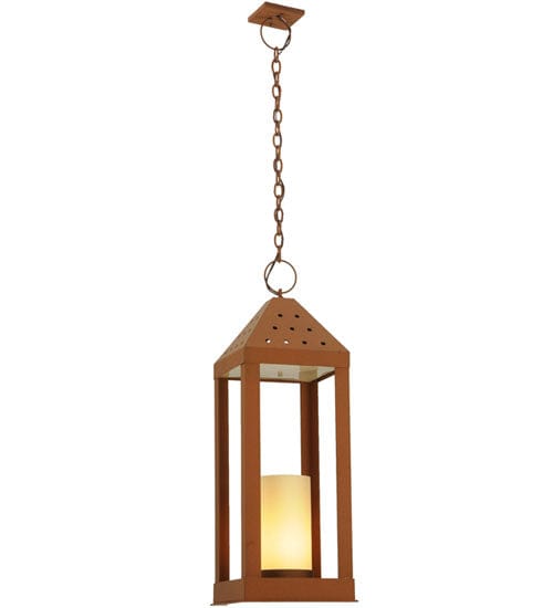 Meyda Lighting 11.5"Sq Wigodsky Ark Lantern Pendant 138524 | Chandelier Palace - Trusted Dealer