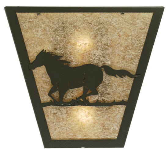 Meyda Lighting Wild Horse Left Wall Sconces 112771 Chandelier Palace