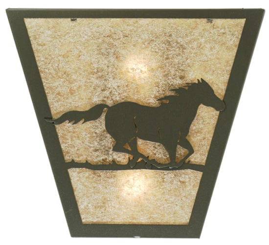 Meyda Lighting Wild Horse Right Wall Sconces 112770 Chandelier Palace