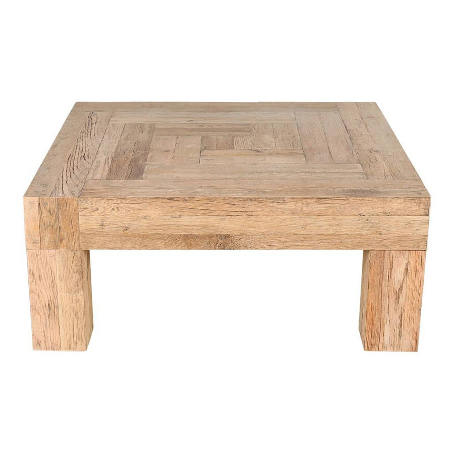 Moe's Home Collection Evander Coffee Table Aged Oak VL-1058-24 Chandelier Palace