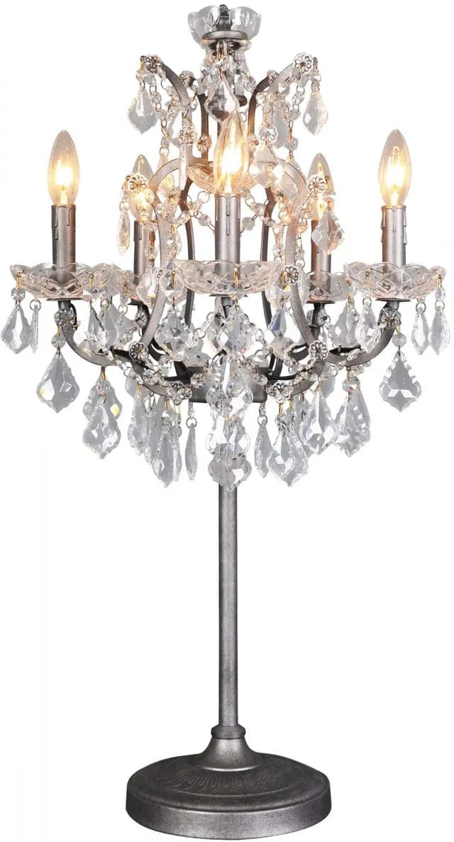 Moe's Home Collection Luisa Table Lamp RM-1016-17 Chandelier Palace