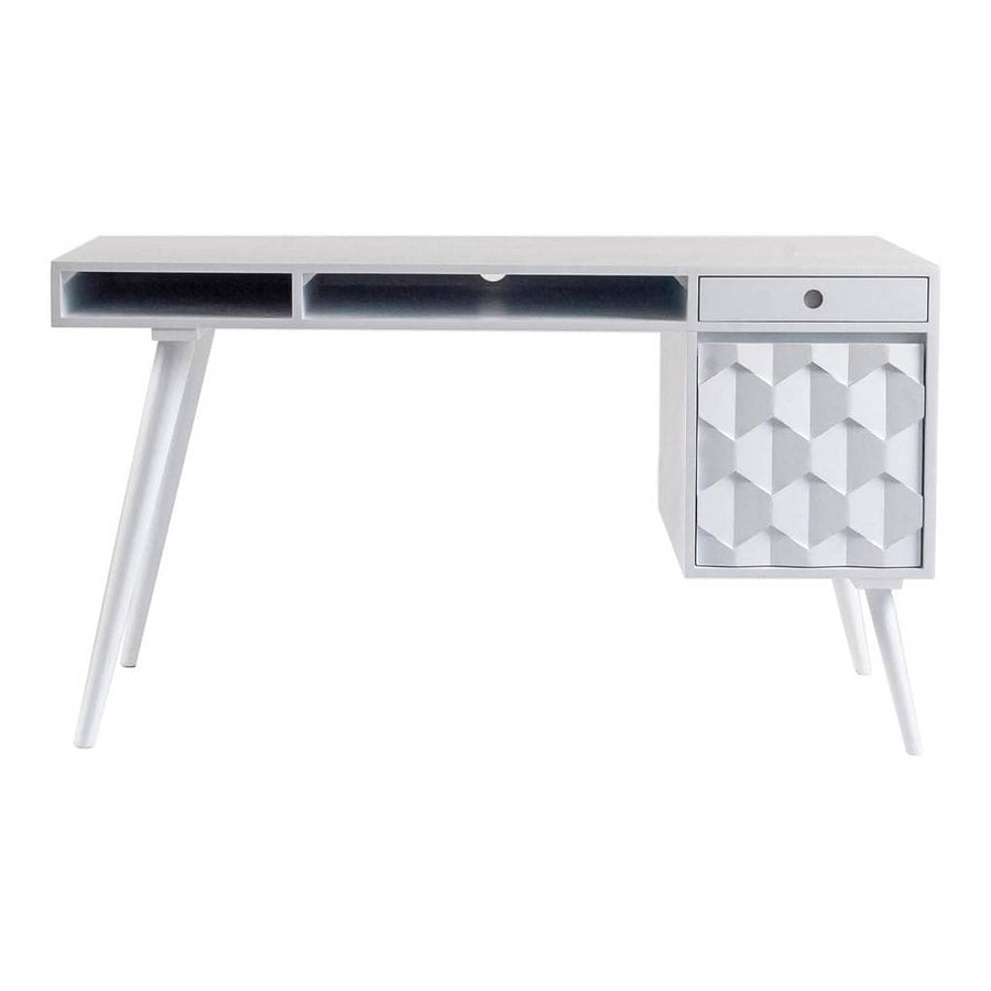 Moe's Home Collection O2 Desk White BZ-1024-18 Chandelier Palace