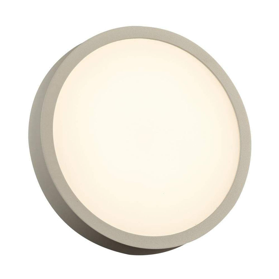 PLC Lighting outdoor lighting Silver / Integrated LED 1 Exterior Silver light from the Olivia Collection By PLC Lighting 2256