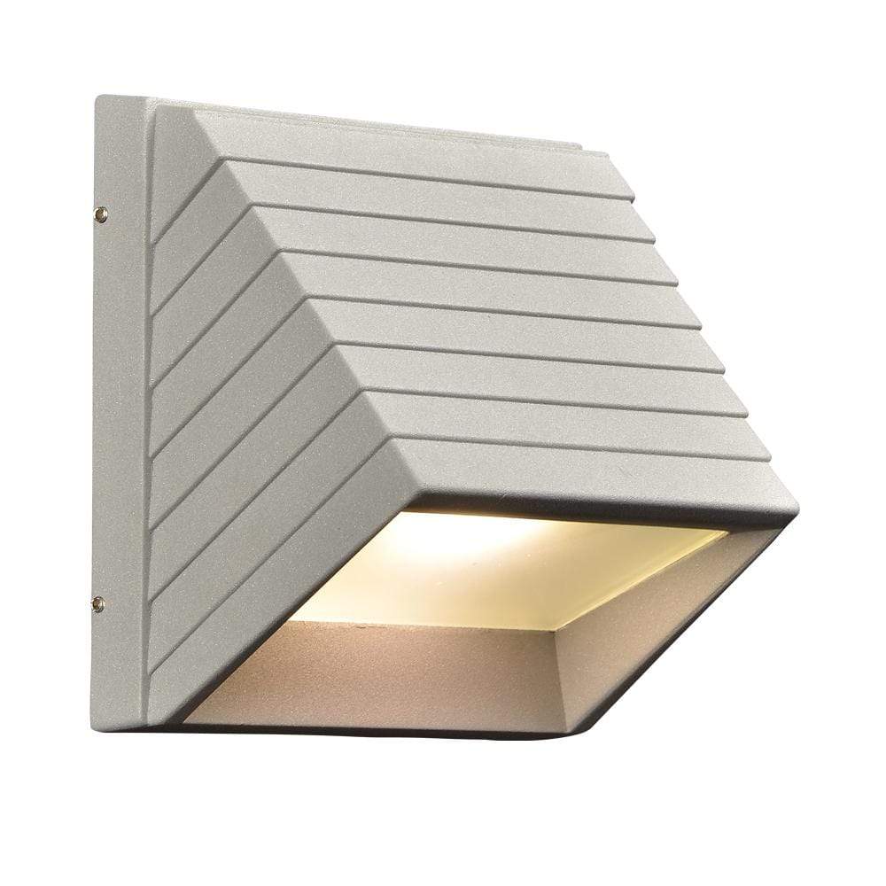 PLC Lighting outdoor lighting Silver / Frost / Integrated LED 1 Light-LED Outdoor Fixture Le Doux Collection By PLC Lighting 1311