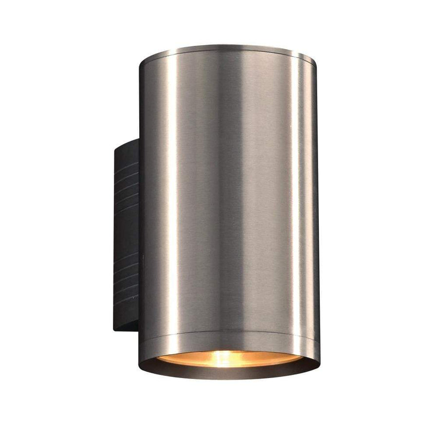 PLC Lighting outdoor lighting Brushed Aluminum / Clear Glass Diffuser / Integrated LED 1 Light Outdoor (down light) LED Marco Collection By PLC Lighting 2092
