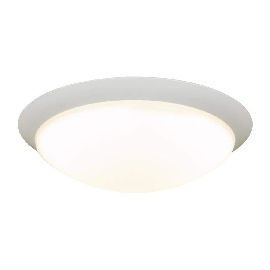 PLC Lighting Flush Mounts White / Integrated LED 1 Single light ceiling light from the Max collection By PLC Lighting 1110