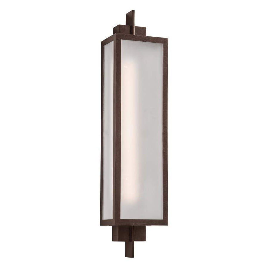 PLC Lighting outdoor lighting Bronze / Frost / Integrated LED Arsental Led Exterior Wall Lite By PLC Lighting 16680