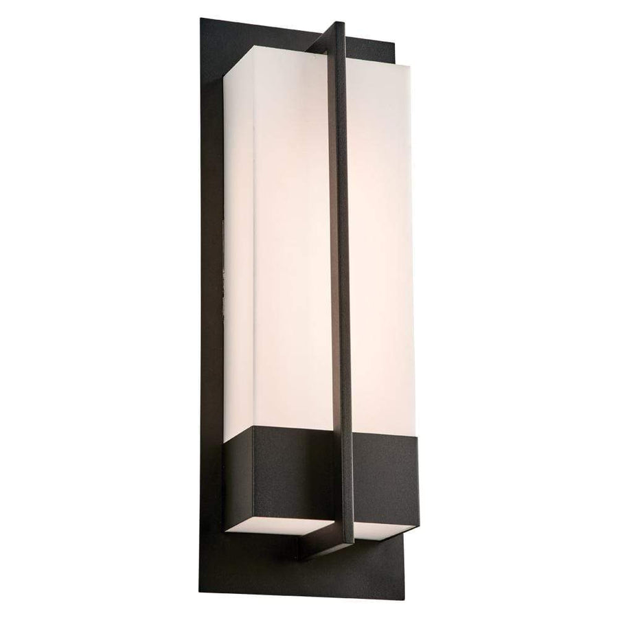 PLC Lighting outdoor lighting Black / Integrated LED Brecon L. Exterior Wall Lite By PLC Lighting 2906